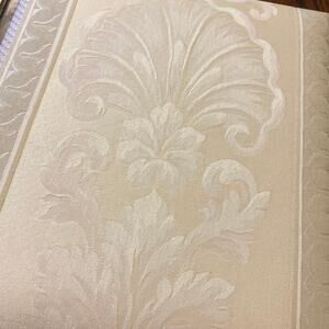 Maude Asbury Cream Elegant Cloth Scrapbook Photo Album WITH BOX Never Used